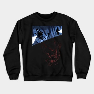 Upside down Crewneck Sweatshirt